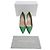 Décolleté Manolo Blahnik BB 70 in lino verde - vista 8