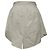 Short de cintura alta plisado Chloé en algodón blanco Crudo - vista 2