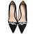 Décolleté Stuart Weitzman SW Bow 85mm in scamosciato nero - vista 5
