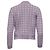 Maje Mystyle Karo-Cardigan aus violetter Viskose - Ansicht 4