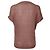 Brunello Cucinelli Rundhals-Pullover aus braunem Leinen Rot - Ansicht 3