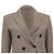 Blazer cruzado Theory en algodón beige - vista 2