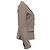 Blazer cruzado Theory en algodón beige - vista 3