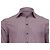 Camicia con bottoni a righe Armani Collezioni in cotone viola Porpora - vista 2