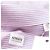 Camicia con bottoni a righe Armani Collezioni in cotone viola Porpora - vista 6
