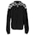 Dsquared2 Strickpullover aus schwarzer Alpakawolle mit Verzierungen - Ansicht 3