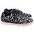 Stuart Weitzman Low Top Sneaker aus Canvas mit Animal Print