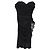 Vestido mini palabra de honor de encaje Dolce & Gabbana en nailon negro