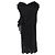 Vestido mini palabra de honor de encaje Dolce & Gabbana en nailon negro - vista 3