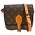 Borsa Louis Vuitton Cartouchiere Monogram Canvas PM Marrone