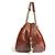 Rara borsa bowling Christian Dior Dice Gambler in scamosciato e pitone bordeaux Medium 2004 F/W Marrone Bordò Silver hardware - vista 7