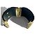 Bracciale statement Chanel 16A Paris Seoul Black Pearl Gold Largo Raro Nero D'oro - vista 10