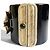 Bracciale statement Chanel 16A Paris Seoul Black Pearl Gold Largo Raro Nero D'oro - vista 6