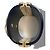 Bracciale statement Chanel 16A Paris Seoul Black Pearl Gold Largo Raro Nero D'oro - vista 9