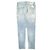 Autre Marque e JEANS SEA HORSE BOY'S TAPERED Slim Jeans aus Baumwolle Blau - Ansicht 2