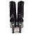 Chanel G30090X31136 Lackleder-Stiefel Schwarz - Ansicht 5