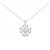 Autre Marque Collana in oro bianco Au750 e diamanti Argento