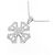 Autre Marque Collana in oro bianco Au750 e diamanti Argento - vista 3