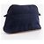 Hermès Pochette Hermes Bolide in tela di cotone Blu Blu navy - vista 3