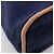 Hermès Pochette Hermes Bolide in tela di cotone Blu Blu navy - vista 4