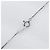 Autre Marque Collana in platino Pt850 e diamante Argento - vista 5