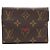 Cartera Trifold Louis Vuitton Portefeuille Victorine Monogram Castaño