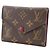 Cartera Trifold Louis Vuitton Portefeuille Victorine Monogram Castaño - vista 2