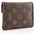 Cartera Trifold Louis Vuitton Portefeuille Victorine Monogram Castaño - vista 3
