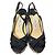 Sandali Jimmy Choo Nero Beige - vista 3