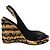 Sandali Jimmy Choo Nero Beige - vista 5
