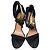 Alaïa Sandali in scamosciato Alaia Nero - vista 3