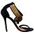 Alaïa Sandali in scamosciato Alaia Nero - vista 4