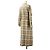 Autre Marque Vestido camisero de alpaca con estampado tartan Drawer - vista 4