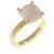 Autre Marque Torini Rose Quartz Au750 Ring Golden