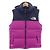 Chaleco de plumón The North Face Retro Nuptse Rosa