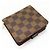 Cartera Louis Vuitton Compact Zip Damier Castaño - vista 2