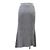 Gonna a campana in maglia a coste metallizzata Prada Marrone - vista 8