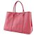 Hermès Borsa Tote Hermes Garden Party PM Vau Epsom Rosa - vista 2