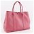 Hermès Borsa Tote Hermes Garden Party PM Vau Epsom Rosa - vista 3