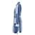 Dolce & Gabbana Dolce&Gabbana Baumwoll-Patchwork-Kleid Blau  - Ansicht 13