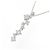 Autre Marque Collana in platino e diamanti Argento - vista 3
