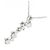 Autre Marque Collana in platino e diamanti Argento - vista 4