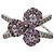 Autre Marque Anello Ponte Vecchio in Oro 750 con Zaffiro Rosa e Diamanti Argento - vista 2