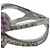 Autre Marque Anello Ponte Vecchio in Oro 750 con Zaffiro Rosa e Diamanti Argento - vista 9