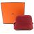 Hermès Hermes Boride Wool Pouch Red - view 2