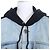 Autre Marque Denim-Polyester-Jacke GAULTIER JEAN Blau - Ansicht 4