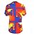Camiseta Louis Vuitton City Print LVChain Roja Multicolor - vista 3