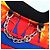 Camiseta Louis Vuitton City Print LVChain Roja Multicolor - vista 5