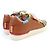 Zapatillas Lowline Low Top de cuero COACH Castaño Bronce - vista 3
