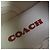Zapatillas Lowline Low Top de cuero COACH Castaño Bronce - vista 9